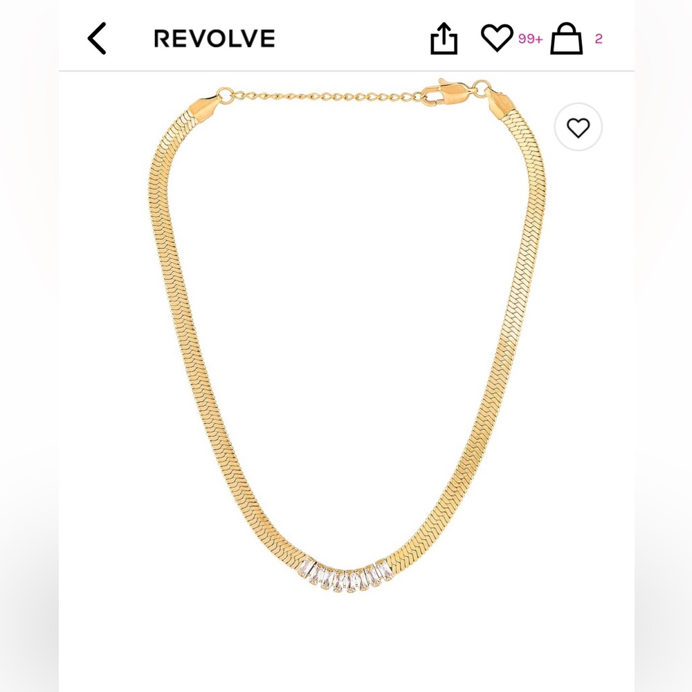 Heloisa Baguette Chain choker
